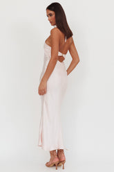 Jassinta Keyhole Bust Maxi Dress Pink